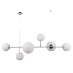 Lampa wisząca VAILANTE 6xE27/E14 PND-31221-6B-CH Italux