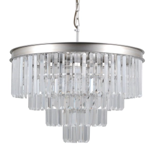 Lampa wisząca VERDES 8xE14 PND-44372-8A-SLVR-BRW Italux