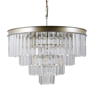 Lampa wisząca VERDES 8xE14 PND-44372-8-CHMP-GLD Italux