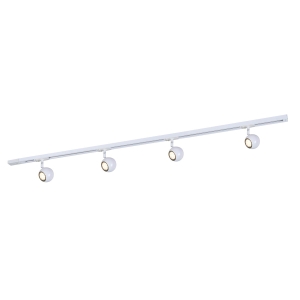 System szynowy 1 obwodowy MARVI TR BLAKE 4xGU10 920403-4-WH-SET Italux