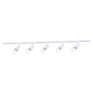 System szynowy 1 obwodowy MARVI TR DOLORES 5xE27 922503-5-WH-SET Italux