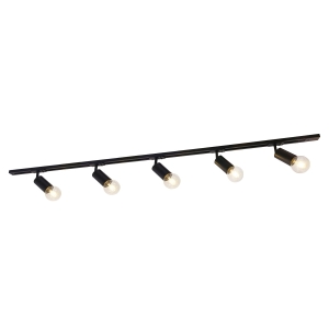 System szynowy 1 obwodowy MARVI TR DOLORES 5xE27 922521-5-BL-SET Italux