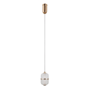 Lampa wisząca ALANI 1xLED PND-34375-1-HBR Italux