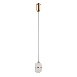 Lampa wisząca ALANI 1xLED PND-34375-1-HBR Italux