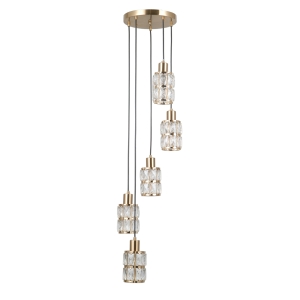Lampa wisząca ALMA 5xE27 PND-40668-5-HBR Italux