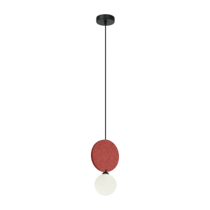 Lampa wisząca ANDREA 1xG9 PND-59779-1M-RED Italux