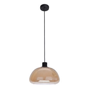 Lampa wisząca APIRO 1xE27 PND-84638-BK-AMB Italux