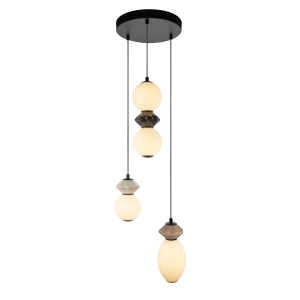Lampa wisząca BALOS LED PND-94921-4R-BK Italux