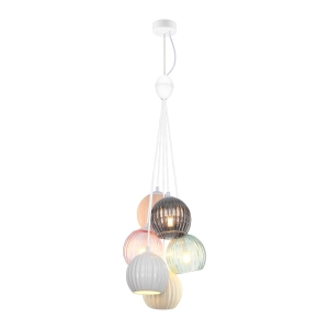 Lampa wisząca CASES 6xE14 PND-94794-6A-MLTI Italux