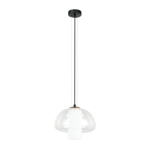 Lampa wisząca FEDER 1xE27 PND-61001B-BK Italux