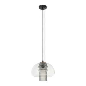 Lampa wisząca FEDER 1xE27 PND-61001C-BK Italux