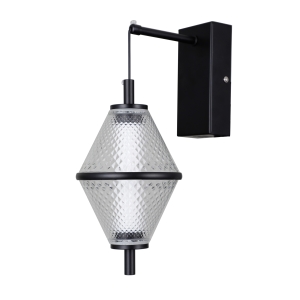 Kinkiet FUENTE 1xLED WL-34395-1-BK Italux