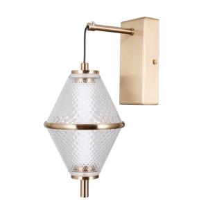 Kinkiet FUENTE 1xLED WL-34395-1-HBR Italux