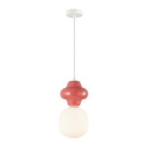 Lampa wisząca LATERA 1xE14 PND-94331-1L-RED Italux