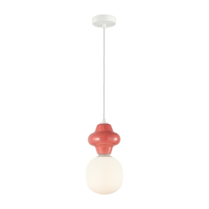 Lampa wisząca LATERA 1xE14 PND-94331-1S-RED Italux
