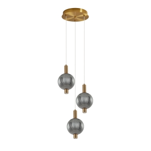 Lampa wisząca LENTI LED PND-83631-3-BRO-SG Italux