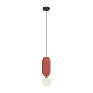 Lampa wisząca LORENZO 1xG9 PND-59815-1-RED Italux