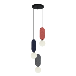 Lampa wisząca LORENZO 3xG9 PND-59815A-3-MLTI Italux