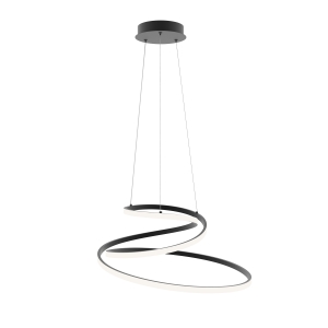 Lampa wisząca LORILA 1xLED PND-2168-M-BK Italux