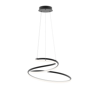 Lampa wisząca LORILA 1xLED PND-2168-M-BK Italux