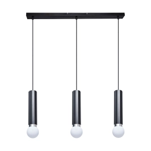 Lampa wisząca MACERA 3xE27 PND-33849-3-BK Italux