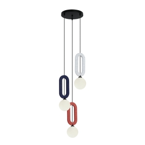 Lampa wisząca MASSO 3xG9 PND-59839-3-MLTI Italux