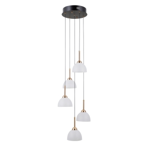 Lampa wisząca MONTIELA 5xLED PND-34374-5-BK Italux