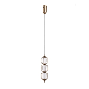 Lampa wisząca PEDRO 3xLED PND-34405-3V-HBR Italux
