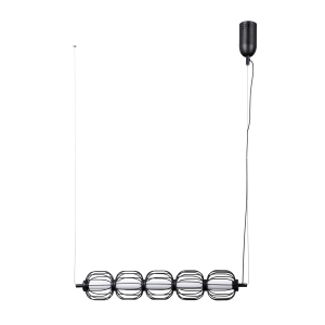Lampa wisząca PEDRO 5xLED PND-34405-5-BK Italux