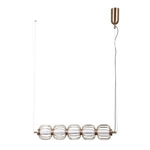 Lampa wisząca PEDRO 5xLED PND-34405-5-HBR Italux