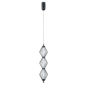 Lampa wisząca SEVIL 3xLED PND-34403-3V-BK Italux