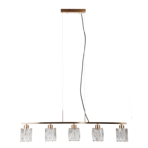 Lampa wisząca SIMONA 5xE14 PND-40814-5-HBR Italux