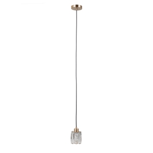 Lampa wisząca TORNO 1xE14 PND-40813-1-HBR Italux