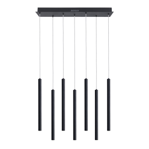 Lampa wisząca VALDES 7xLED PND-22302-7-BK Italux