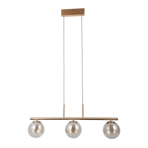 Lampa wisząca VELADA 3xLED PND-34381-3-HBR Italux