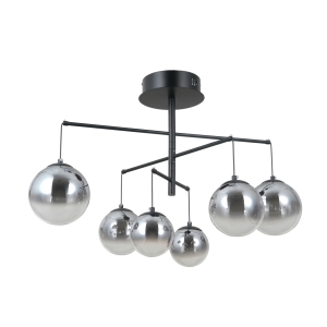 Lampa wisząca VELADA 6xLED PND-34381-6-BK Italux