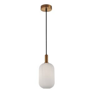 Lampa wisząca DELLA 1xE27 PND-31982-1A-GD Italux