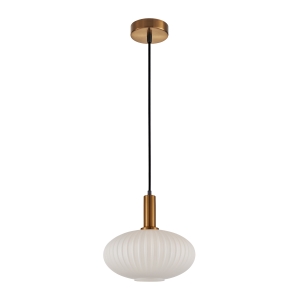 Lampa wisząca DELLA 1xE27 PND-31982-1B-GD Italux