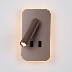 Kinkiet DORIA 2xLED WL-83957-1-CF Italux