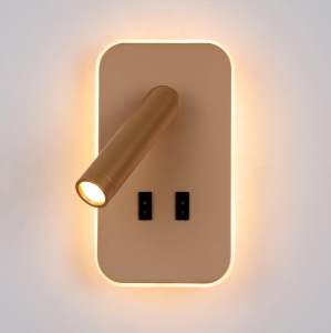 Kinkiet DORIA 2xLED WL-83957-1-GD Italux