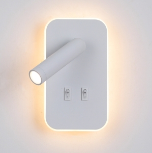 Kinkiet DORIA 2xLED WL-83957-1-WH Italux