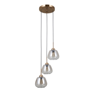 Lampa wisząca FELIS 3xE27 PND-40824-3-GD Italux