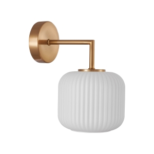 Kinkiet FOSSE 1xE27 WL-408817-1-HBR-WH Italux