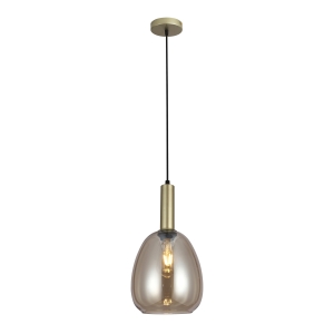 Lampa wisząca GATER 1xE27 PND-23541-1-GD-CH Italux