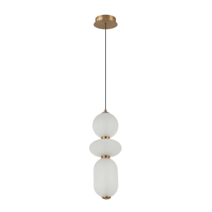 Lampa wisząca NICO LED PND-8545-3-AB-WH Italux