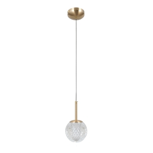 Lampa wisząca PADRI 1xG9 PND-40827-1-HBR-CL Italux