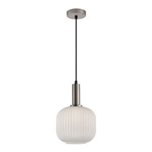 Lampa wisząca PENZI 1xE27 PND-31981-1S-SC-WH Italux