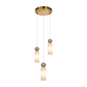 Lampa wisząca SANTOS xG9 PND-95331-3-BRSS Italux