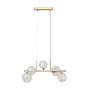Lampa wisząca TOLEDO 5xG9 PND-40717-5-HBR Italux