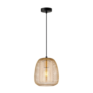 Lampa wisząca AMIRIA 1xE27 PND-28612-GD-AMB Italux